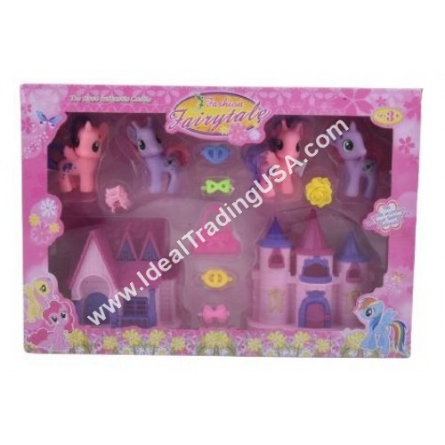 Castle & Horse Set (36pcs/box)