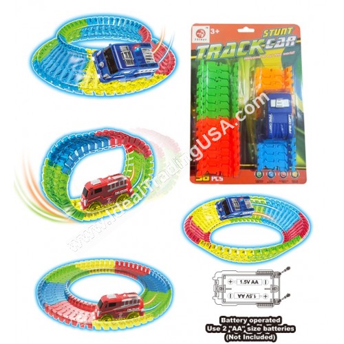 B/O Car Track Blister Card (72pcs/box)