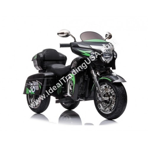 R/C Ride On Motorcycle w/leather seat 12V 4.5AH (1pcs/box)