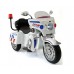R/C Police Ride On Motorcycle w/leather seat 12V 4.5AH (1pcs/box)