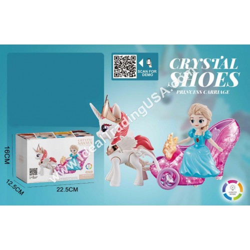 Crystal Shoe Angel (36pcs/box)