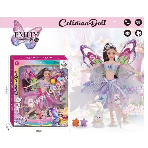 11.5" Butterfly Doll (24pcs/box)
