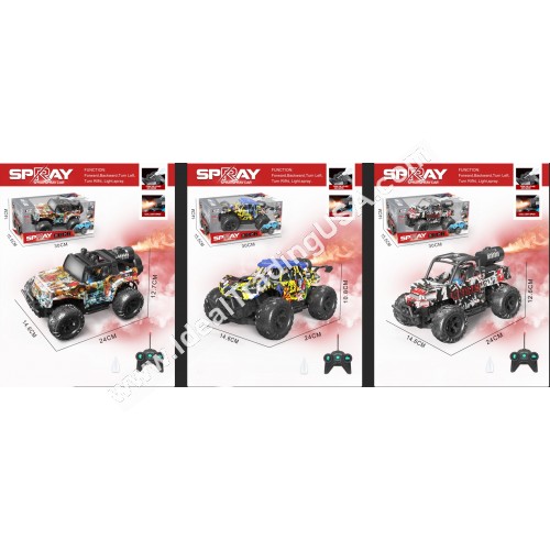 1:16 R/C Car w/lights& charger (24pcs/box)