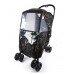 Stroller Rain Cover - Printed Black (12pcs/box)