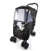Stroller Rain Cover - Printed Black (12pcs/box)