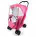 Stroller Rain Cover-Printed Pink (12pcs/box)