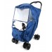 Stroller Rain Cover-Plain Blue (12pcs/box)