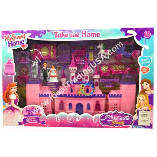 Castle w/light and music (18pcs/box)