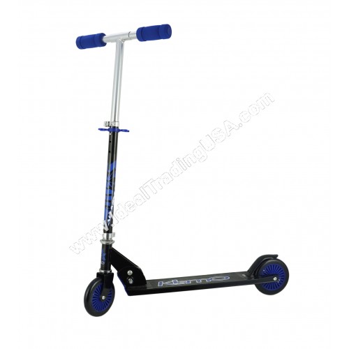 Two Wheel Scooter w/ Lights 6pcs/box (BLUE)