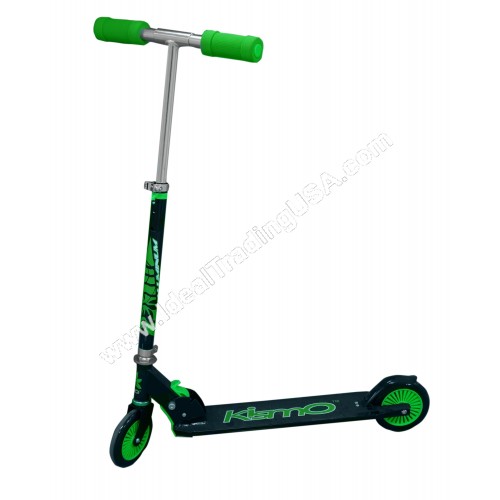 Two Wheel Scooter w/ Lights 6pcs/box (Green)