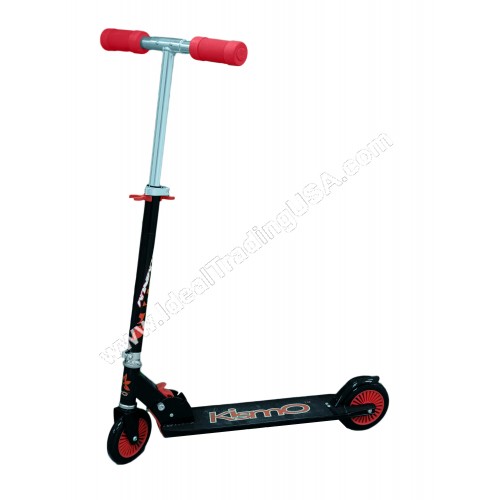 Two Wheel Scooter w/ Lights 6pcs/box (Red)