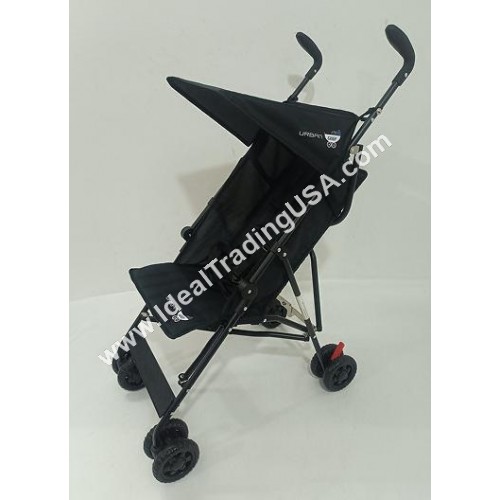 "VOYAGER" Two Position Stroller with Rounded canopy, black Frame (4pcs/box) CBF: 4.4 WT: 43.85lbs