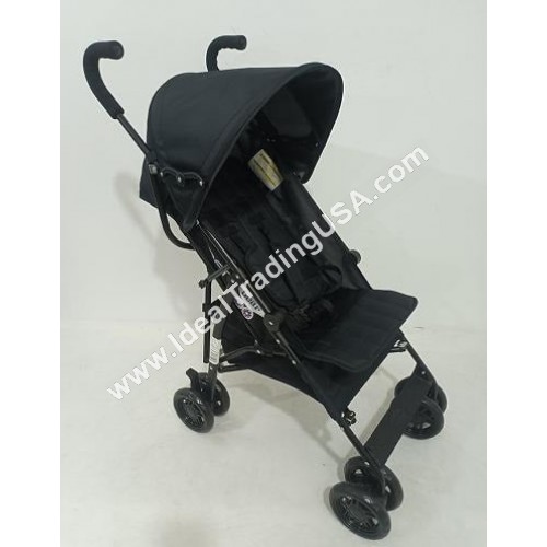 "TRAVELER" Two Position Stroller with Rounded Extended Canopy Bumper,Basket and Foam Handleds,Silver Frame (4pcs/box) CBF: 5.01 WT: 48.22lbs