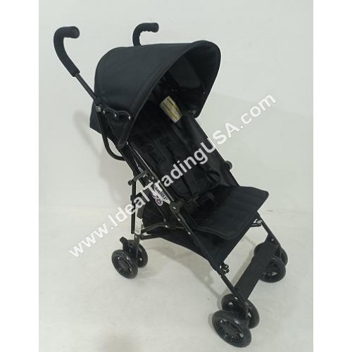 "TRAVELER" Two Position Stroller with Rounded Extended Canopy Bumper,Basket and Foam Handleds,Silver Frame (4pcs/box) CBF: 5.01 WT: 48.22lbs