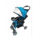 Easyrider Multiposition one hand fold Compact Stroller w/round Canopy& basket Blue(1pcs/box) CBF: 2.4 WT: 14 lbs