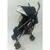 All Town Rider Multiposition Lightweight Aluminion Stroller w/Sun Visor & Basket Black(1pcs/box) CBF: 2.06 WT: 16lbs