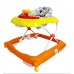 Baby Walker  w/ Removable Toy Tray, Sound &LightsOrange (1pcs/box) CBF: 1.75 WT: 8.70lbs