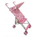 Umbrella Baby Strollers Pink Print (6pcs/box) CBF: 3.26 WT: 45.19 lbs