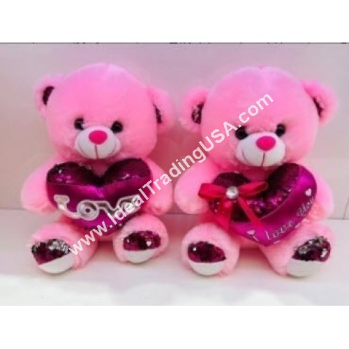 Teddy Bear Pink 12" (36pcs/box)
