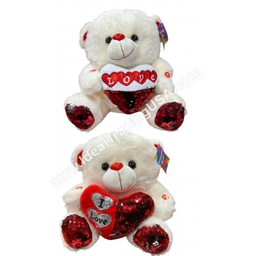 Teddy Bear White 28" (4pcs/box)