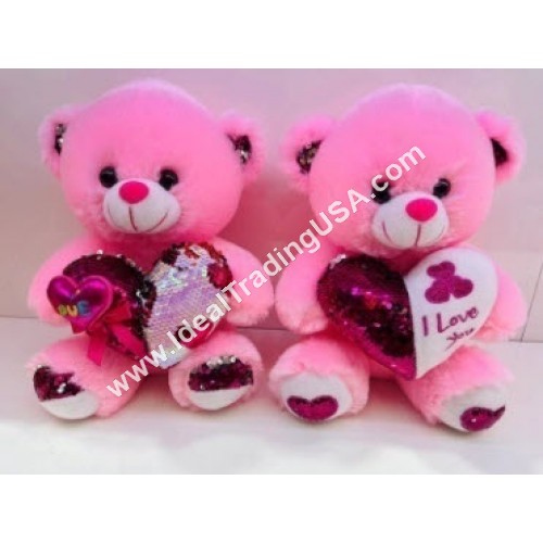 Teddy Bear Pink 12" (36pcs/box)