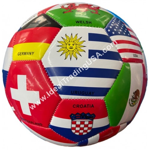 Flags Soccer Ball #5 (60pcs/Box)