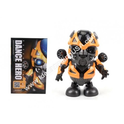 B/O Yellow Dancing Robot (36pcs/box)