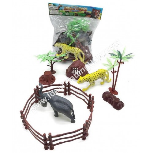 Animal Set PVC bag (120pcs/box)