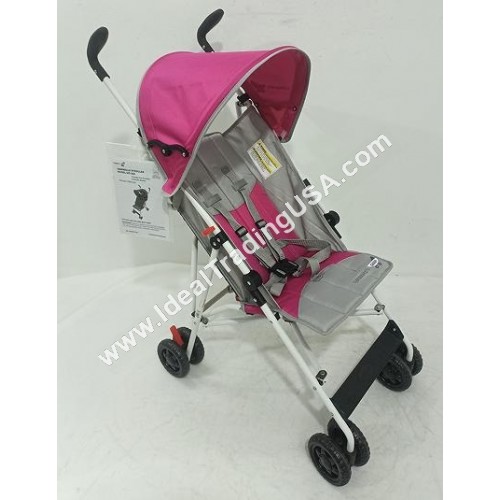 Urban Gear Two Position Stroller with Rounded canopy, pink Frame (4pcs/box)  CBF: 4.4 WT: 43.85lbs