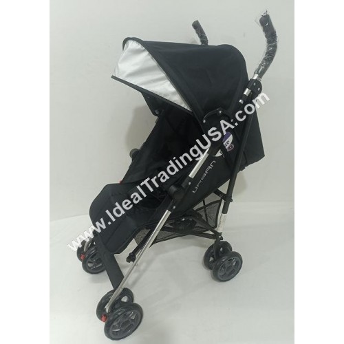 All Town Rider Multiposition Lightweight Aluminion Stroller w/Sun Visor & Basket Black(1pcs/box) CBF: 2.06 WT: 16lbs
